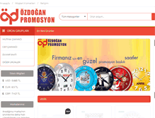 Tablet Screenshot of ozdoganpromosyon.com